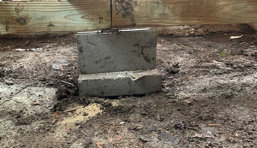 FCS foundation repair project in Mesquite, Texas