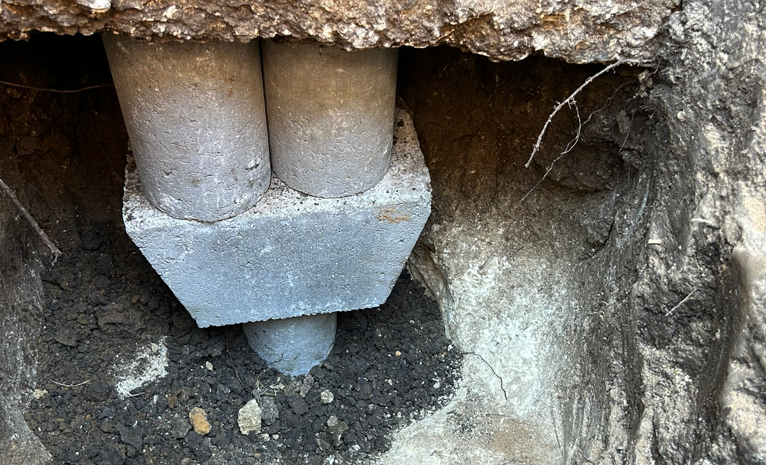 FCS foundation repair project in Addison, Texas
